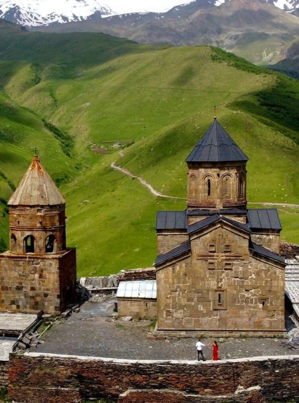 kazbegi monasteries